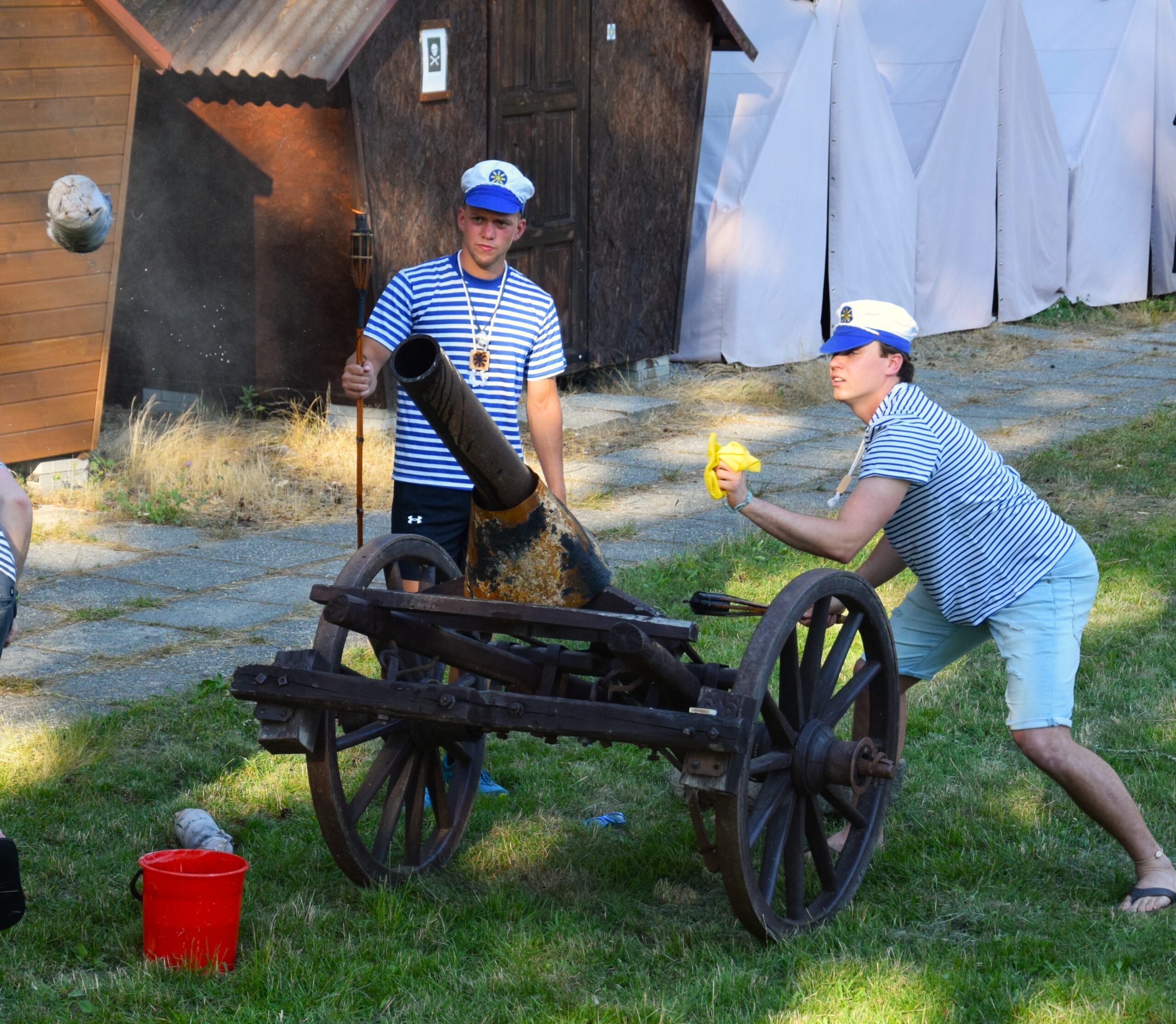 2. den – Plavecké zkoušky a Slavnostní vyplutí